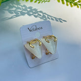 Chanel Embrace Triangle Earrings