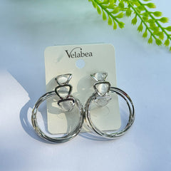 Ethereal Circle Earrings