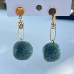 Velvet Charm Drop Earrings