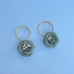 Bloom Floral Drop Earrings