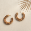 Handmade Cuff Hoop Earrings