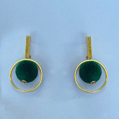 Luxe Velvet Orb Earrings