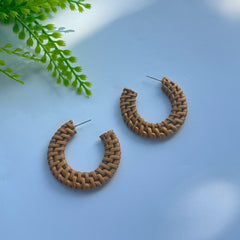 Handmade Cuff Hoop Earrings