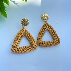 Classic Triangle Horizon Earring